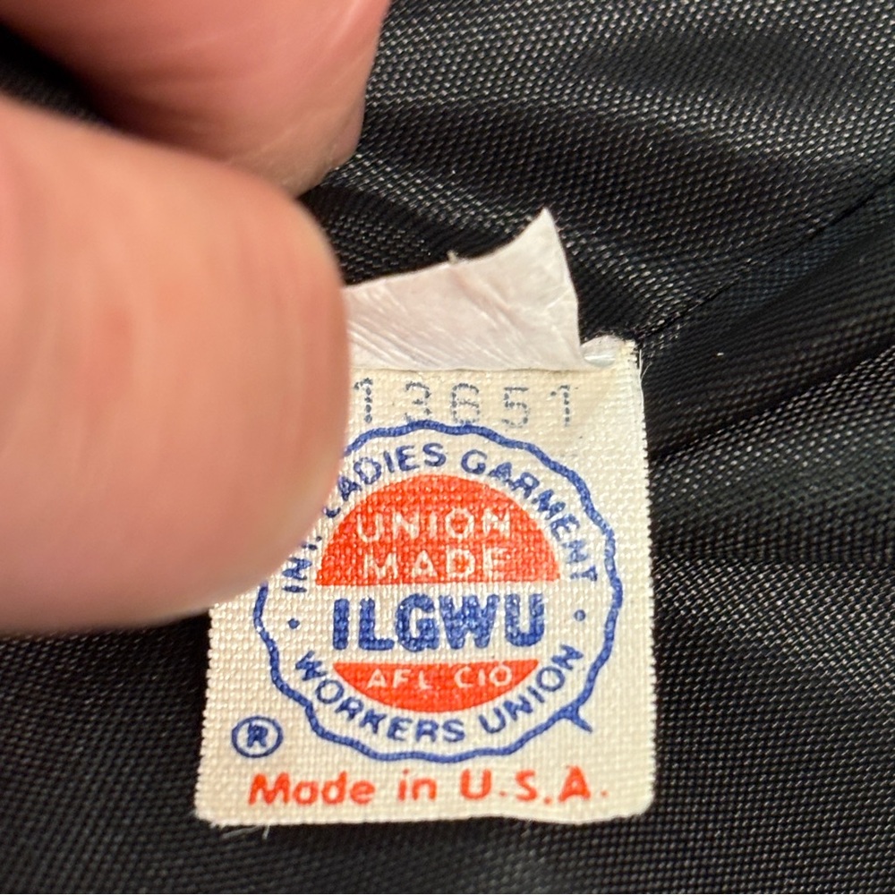 Vintage Andover Wool by Forstmann Coat Teal NYG New York Girl Made in USA Raglan - Picture 8 of 11